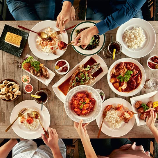 Delicious cuisine at Quentin's Eurasian Restaurant